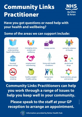 Community Links Practitioner Drop-In - Dundonald Castle Visitor centre